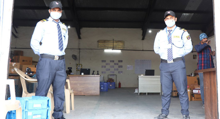 Alert Space Security Services in Pune on duty during COVID-19 pandemic