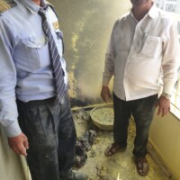 Alert Space Security Guard Saves Life by Firefighting