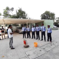 Alert Space Security Guards Fire Safety Training