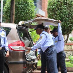 Security Vehicle Checking Alert Space Security Vehicle Checking