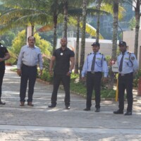 Alert Space Trained Security Guards & Bouncers with Mr. Pawar